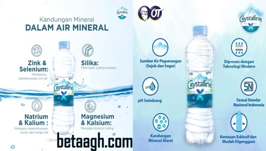 Crystalline Air Mineral Murni